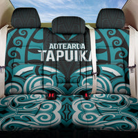 Aotearoa Tapuika Back Car Seat Cover New Zealand Traditional Maori Pattern DT05 One Size Teal - Polynesian Pride