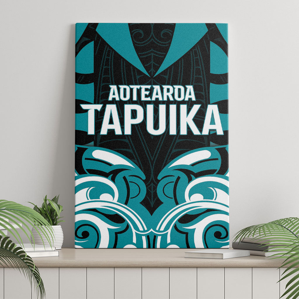 Aotearoa Tapuika Canvas Wall Art New Zealand Traditional Maori Pattern DT05 - Polynesian Pride