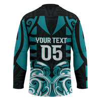 Custom Aotearoa Tapuika Hockey Jersey New Zealand Traditional Maori Pattern DT05 - Polynesian Pride