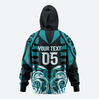 Custom Aotearoa Tapuika Hoodie New Zealand Traditional Maori Pattern DT05 - Polynesian Pride