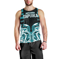 Custom Aotearoa Tapuika Men Tank Top New Zealand Traditional Maori Pattern DT05 - Polynesian Pride