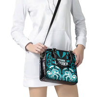 Aotearoa Tapuika Shoulder Handbag New Zealand Traditional Maori Pattern DT05 - Polynesian Pride