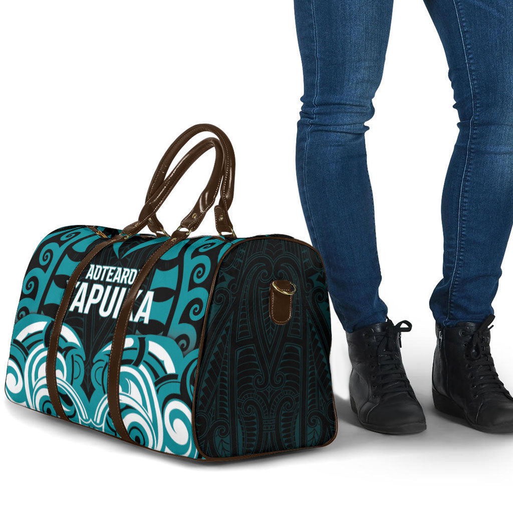 Aotearoa Tapuika Travel Bag New Zealand Traditional Maori Pattern DT05 - Polynesian Pride