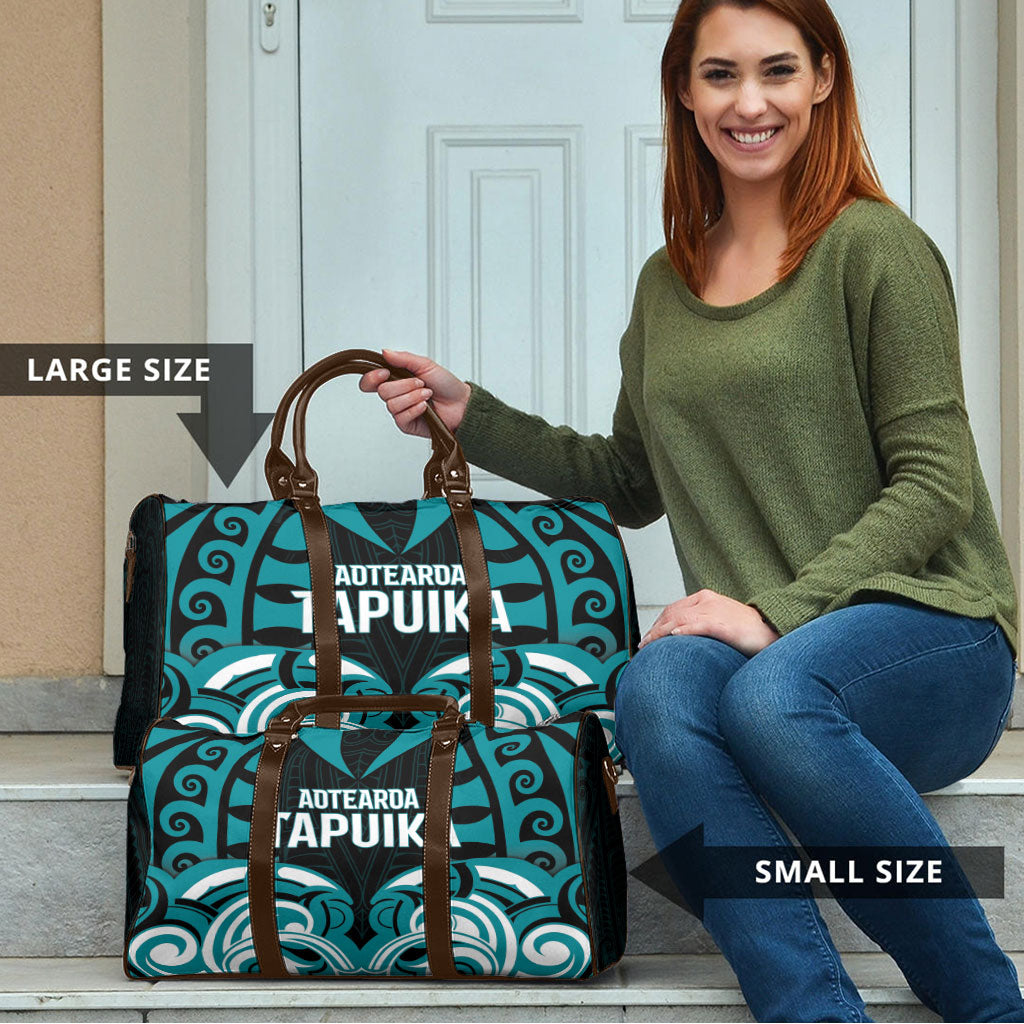 Aotearoa Tapuika Travel Bag New Zealand Traditional Maori Pattern DT05 - Polynesian Pride