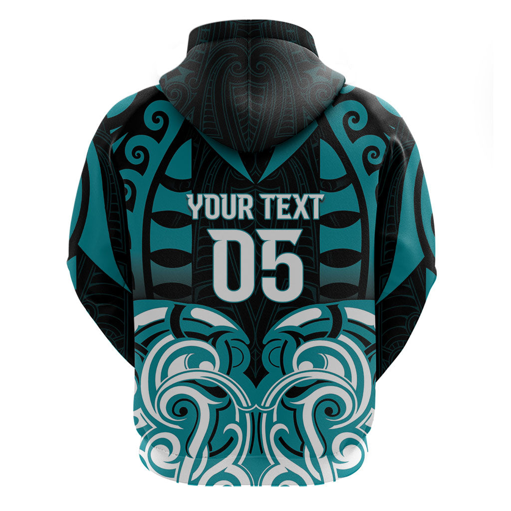 Custom Aotearoa Tapuika Zip Hoodie New Zealand Traditional Maori Pattern DT05 - Polynesian Pride