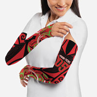 Custom Aotearoa Ngati Maru Arm Sleeves New Zealand Traditional Maori Pattern DT05 - Polynesian Pride