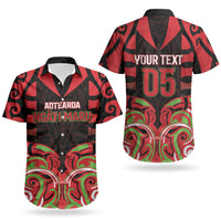 Custom Aotearoa Ngati Maru Couples Matching Tank Maxi Dress and Hawaiian Shirt New Zealand Traditional Maori Pattern DT05 - Polynesian Pride