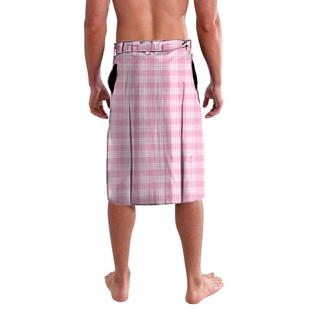 Pink Palaka Hawaiian And Japanese Lavalava Maneki Neko And Sakura Bloom DT05 - Polynesian Pride