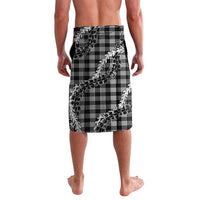 Black Hawaii Palaka Cowboy Turtle Lavalava Hawaiian Paniolo Puakenikeni Maile Lei DT05 - Polynesian Pride