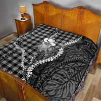 Black Hawaii Palaka Cowboy Turtle Quilt Hawaiian Paniolo Puakenikeni Maile Lei