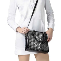 Black Hawaii Palaka Cowboy Turtle Shoulder Handbag Hawaiian Paniolo Puakenikeni Maile Lei