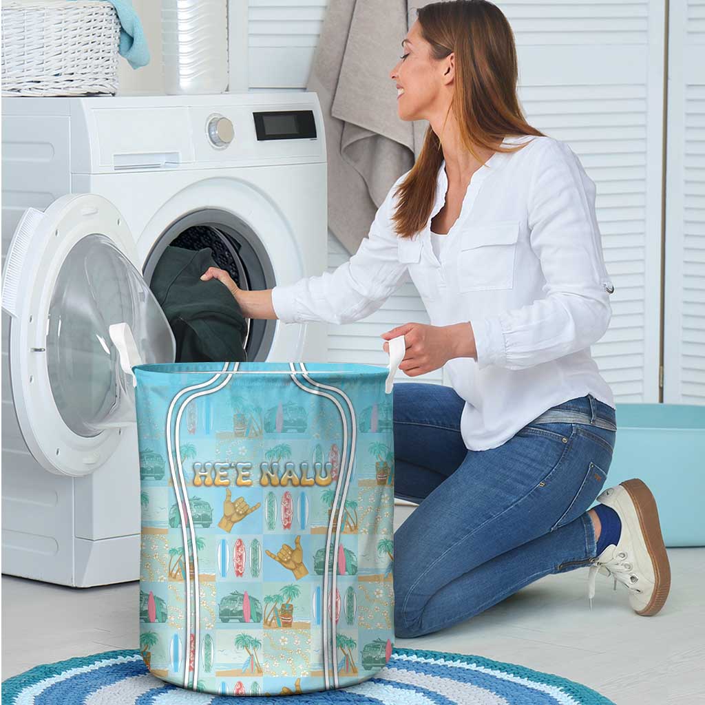 Hawaii Surfing Laundry Basket He'e Nalu DT05 - Polynesian Pride