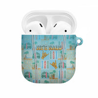 Hawaii Surfing AirPods Case He'e Nalu DT05 Blue - Polynesian Pride