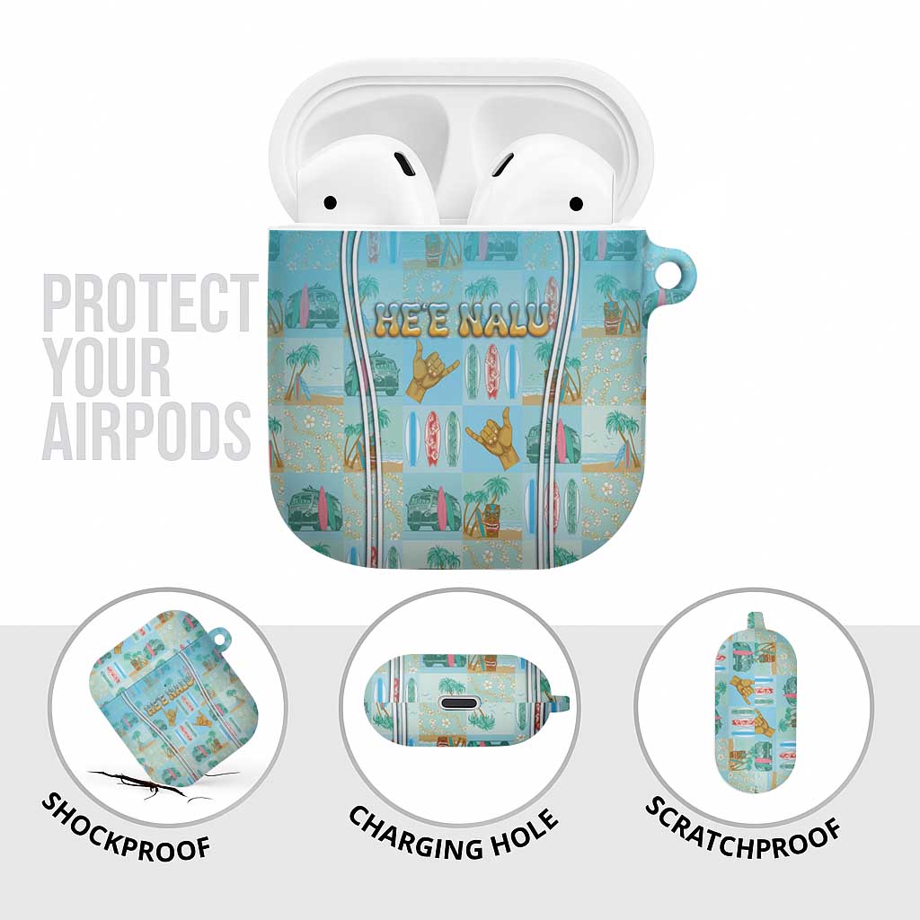 Hawaii Surfing AirPods Case He'e Nalu DT05 - Polynesian Pride