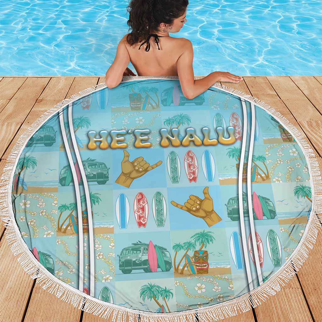 Hawaii Surfing Beach Blanket He'e Nalu DT05 - Polynesian Pride