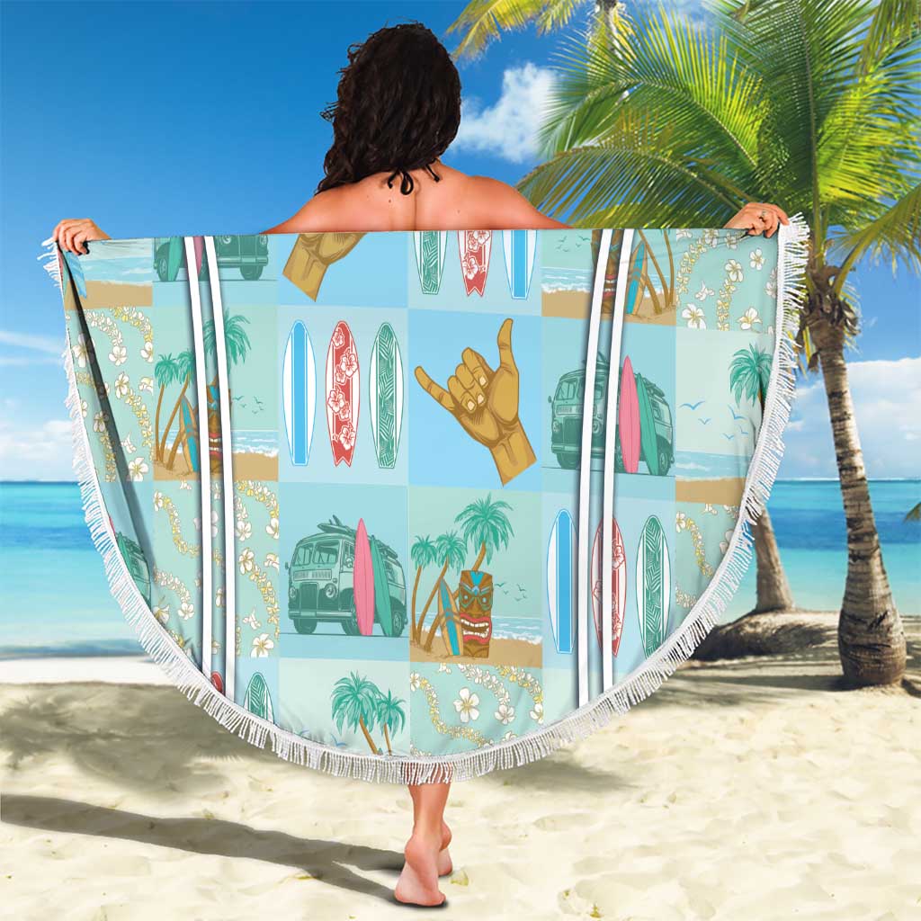 Hawaii Surfing Beach Blanket He'e Nalu DT05 - Polynesian Pride