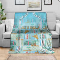 Hawaii Surfing Blanket He'e Nalu DT05 - Polynesian Pride