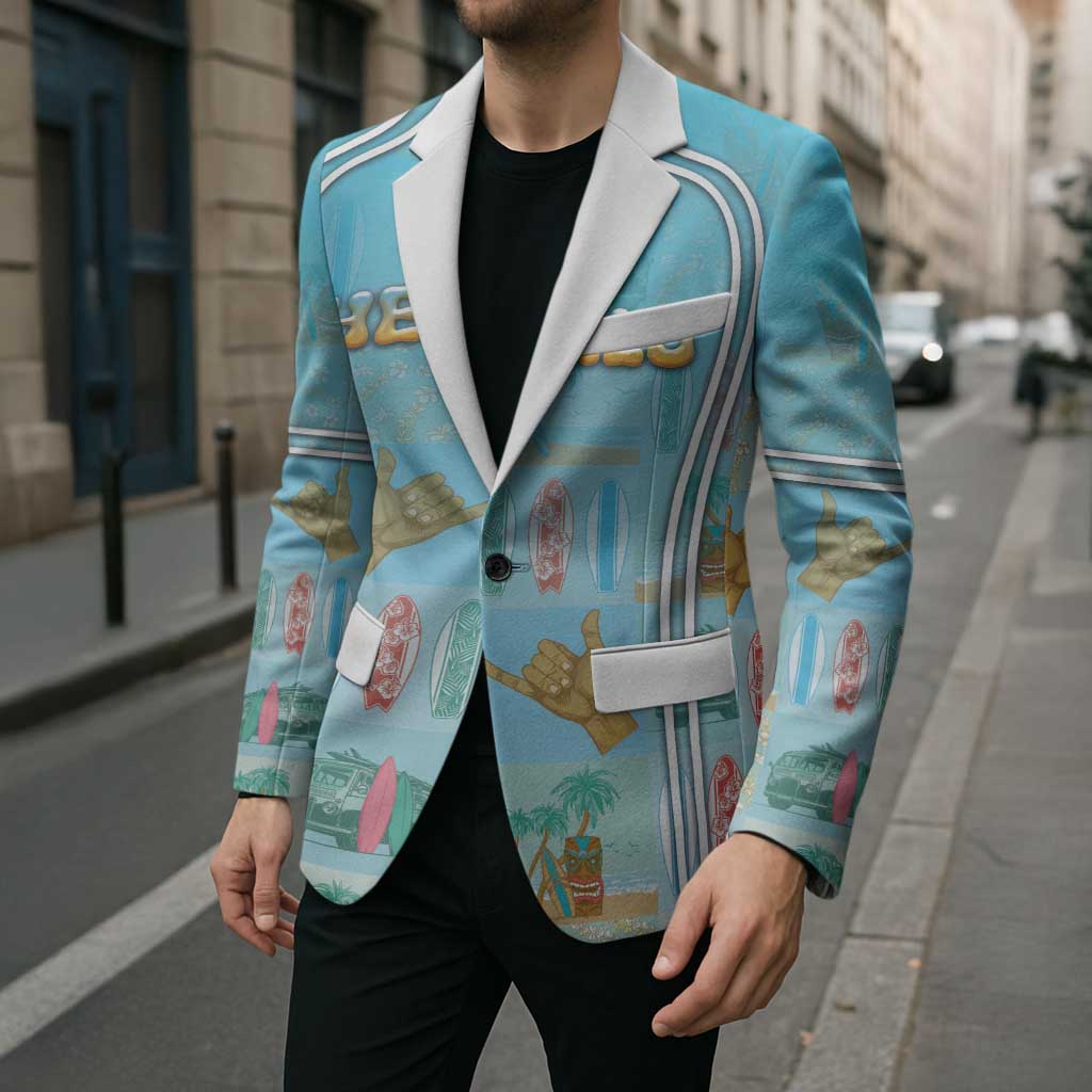 Custom Hawaii Surfing Blazer He'e Nalu DT05 - Polynesian Pride