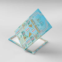 Hawaii Surfing Canvas Wall Art He'e Nalu DT05 With Frame Blue - Polynesian Pride