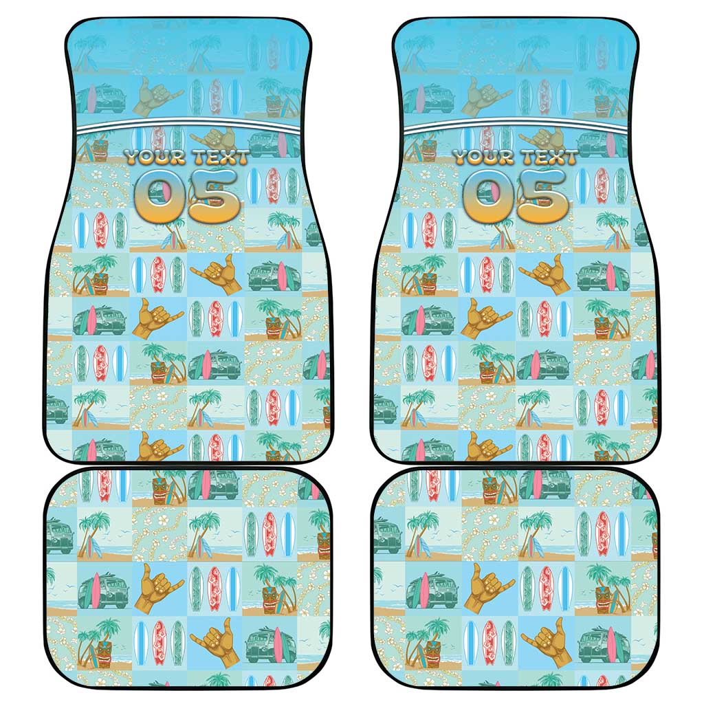 Custom Hawaii Surfing Car Mats He'e Nalu DT05 - Polynesian Pride