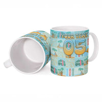 Custom Hawaii Surfing Ceramic Mug He'e Nalu