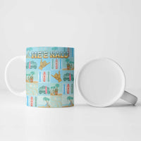 Custom Hawaii Surfing Ceramic Mug He'e Nalu