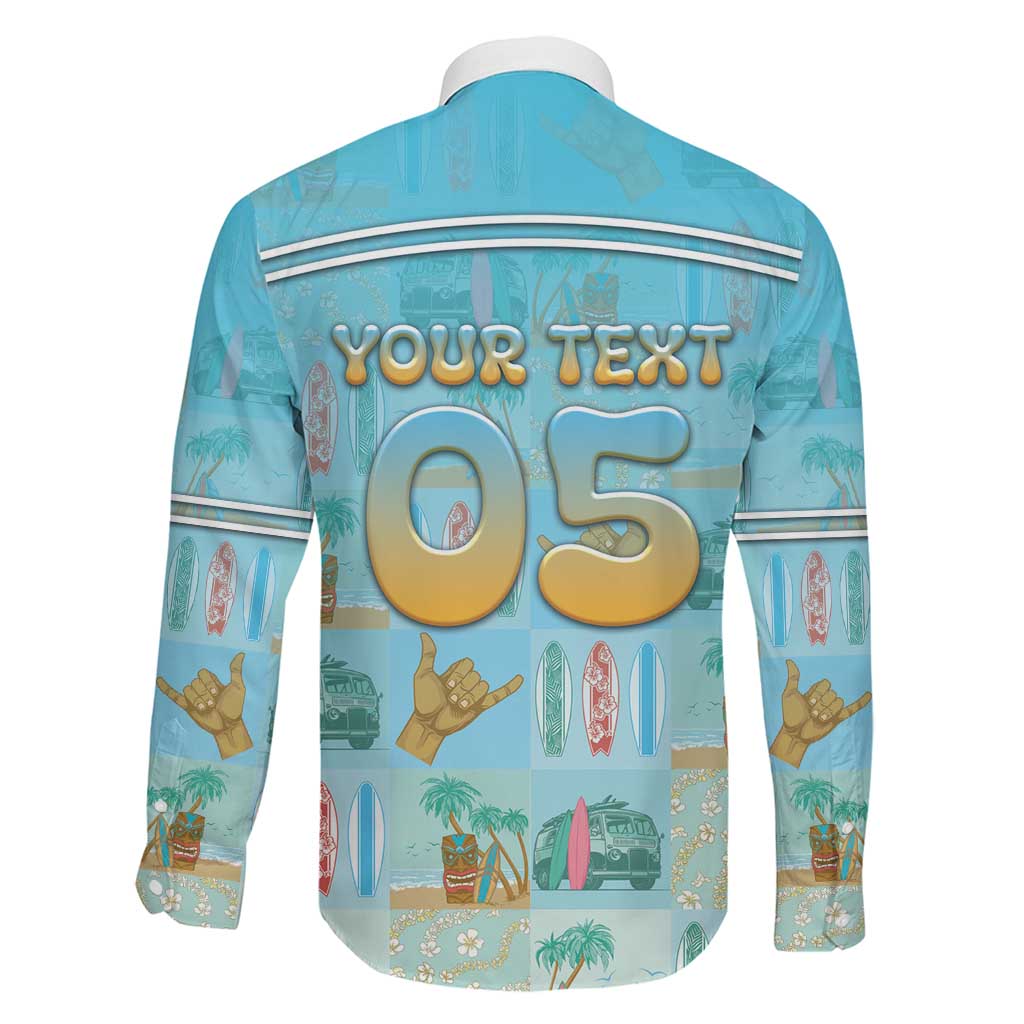 Custom Hawaii Surfing Family Matching Mermaid Dress and Hawaiian Shirt He'e Nalu