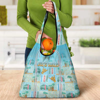 Hawaii Surfing Grocery Bag He'e Nalu DT05 - Polynesian Pride