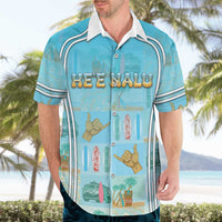 Custom Hawaii Surfing Hawaiian Shirt He'e Nalu