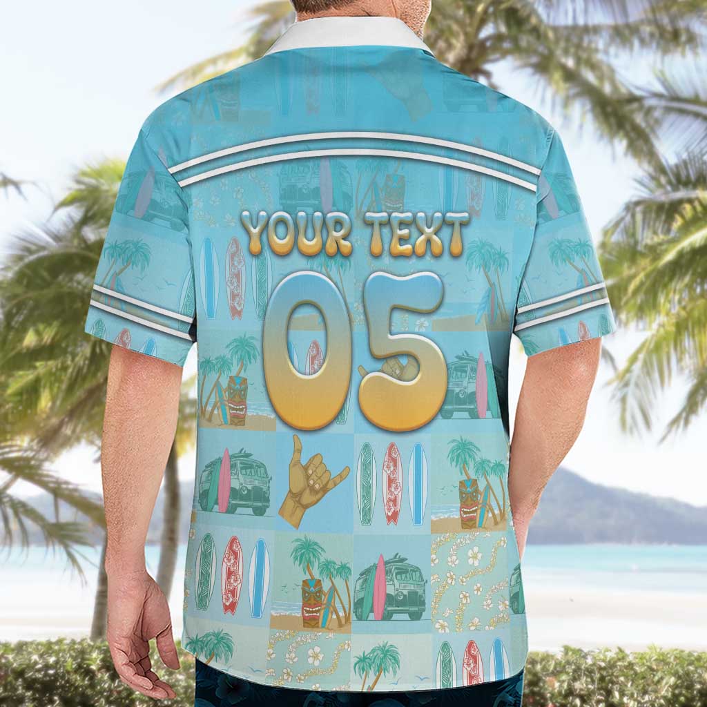 Custom Hawaii Surfing Hawaiian Shirt He'e Nalu