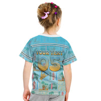 Custom Hawaii Surfing Kid T Shirt He'e Nalu DT05 - Polynesian Pride
