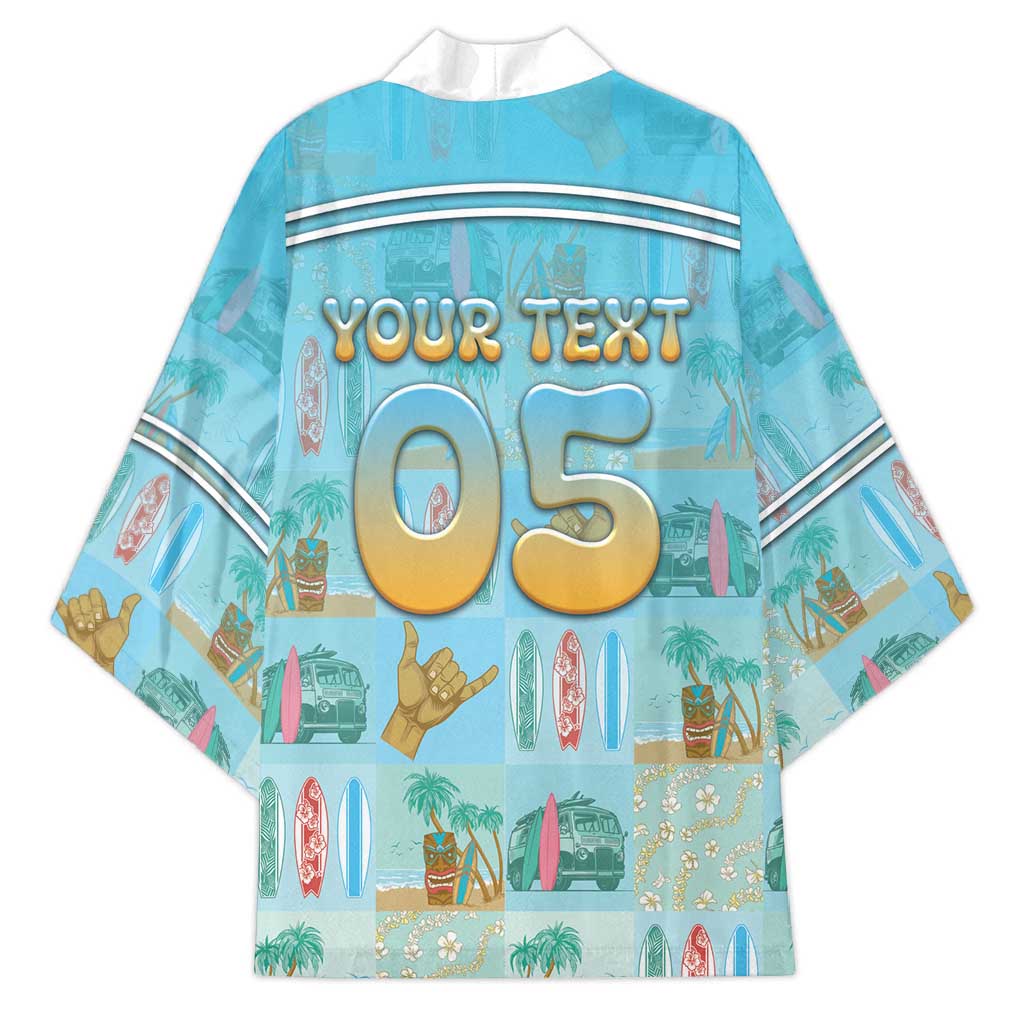 Custom Hawaii Surfing Kimono He'e Nalu DT05 - Polynesian Pride