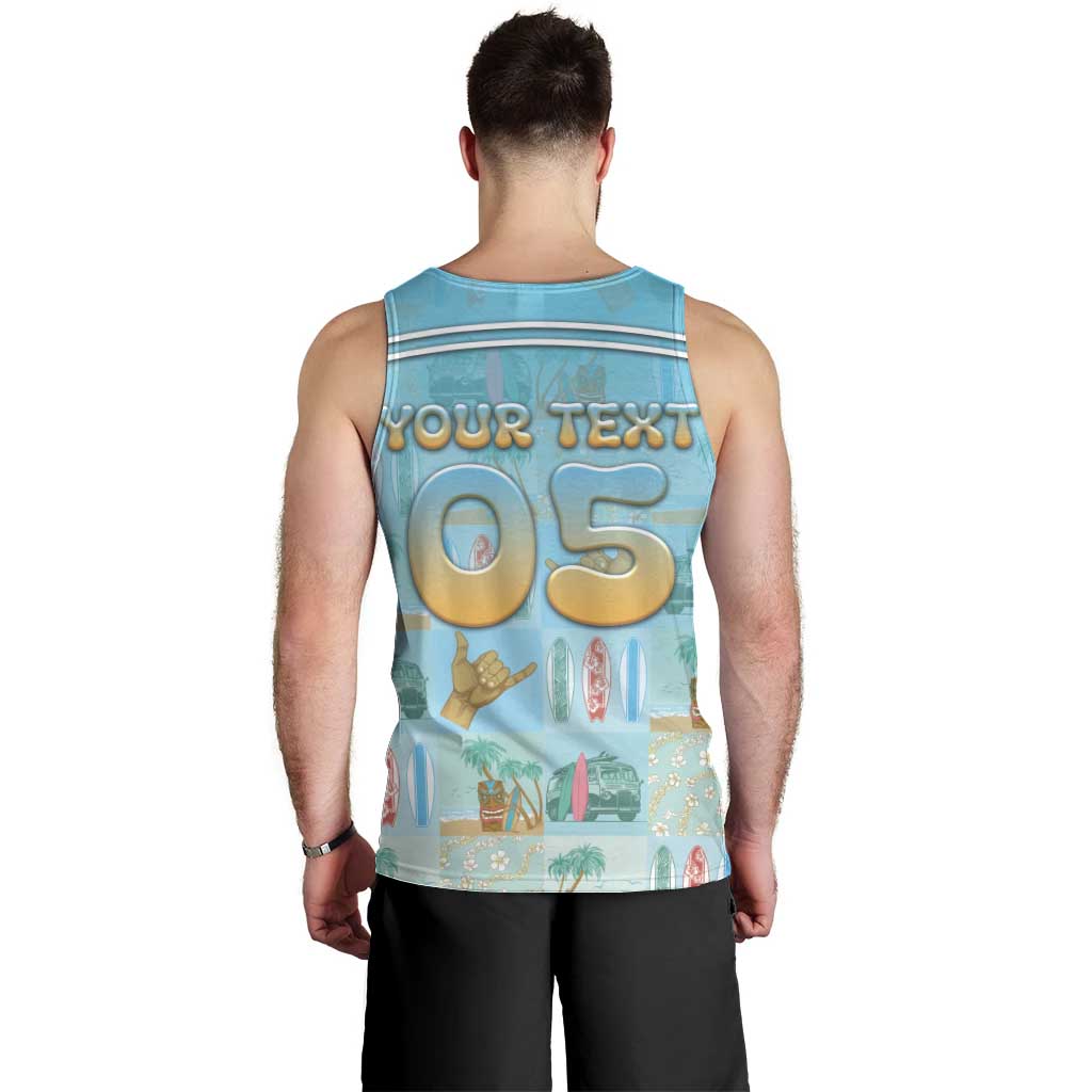 Custom Hawaii Surfing Men Tank Top He'e Nalu DT05 - Polynesian Pride