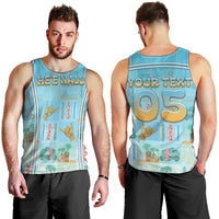 Custom Hawaii Surfing Men Tank Top He'e Nalu DT05 - Polynesian Pride