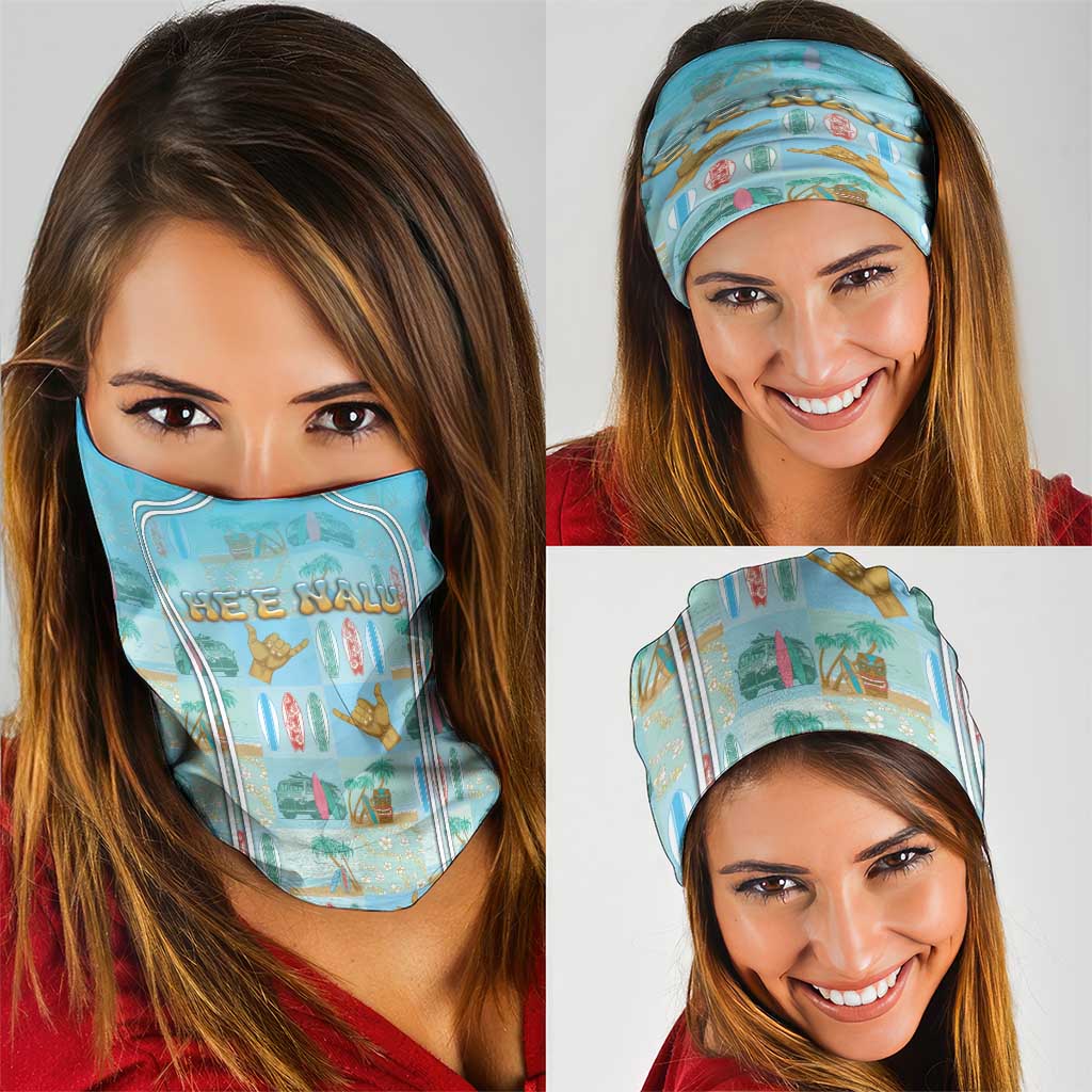 Hawaii Surfing Neck Gaiter He'e Nalu DT05 - Polynesian Pride