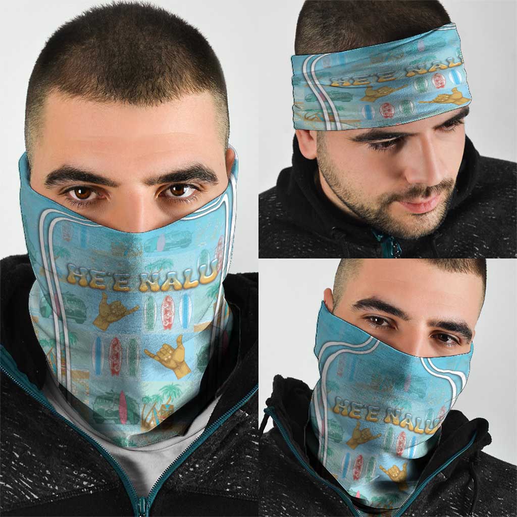 Hawaii Surfing Neck Gaiter He'e Nalu DT05 - Polynesian Pride