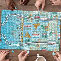 Hawaii Surfing Puzzle He'e Nalu DT05 - Polynesian Pride