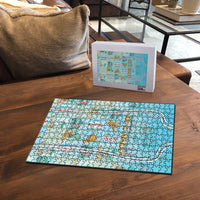 Hawaii Surfing Puzzle He'e Nalu DT05 - Polynesian Pride