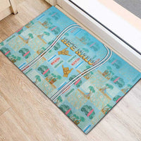 Hawaii Surfing Rubber Doormat He'e Nalu DT05 - Polynesian Pride