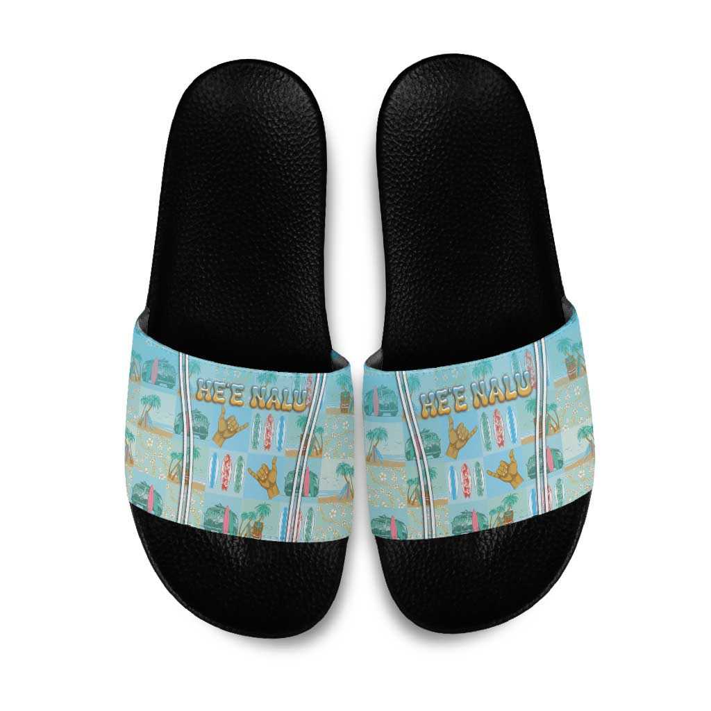 Hawaii Surfing Slide Sandals He'e Nalu