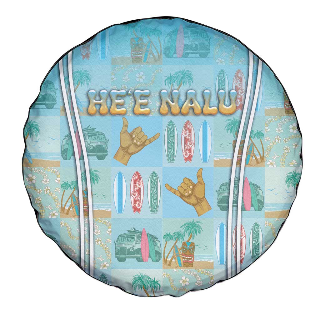Hawaii Surfing Spare Tire Cover He'e Nalu DT05 - Polynesian Pride