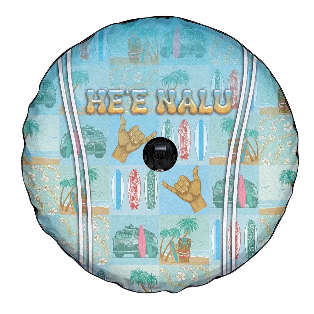 Hawaii Surfing Spare Tire Cover He'e Nalu DT05 - Polynesian Pride