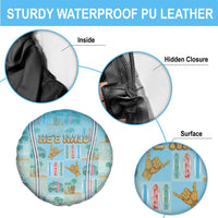 Hawaii Surfing Spare Tire Cover He'e Nalu DT05 - Polynesian Pride