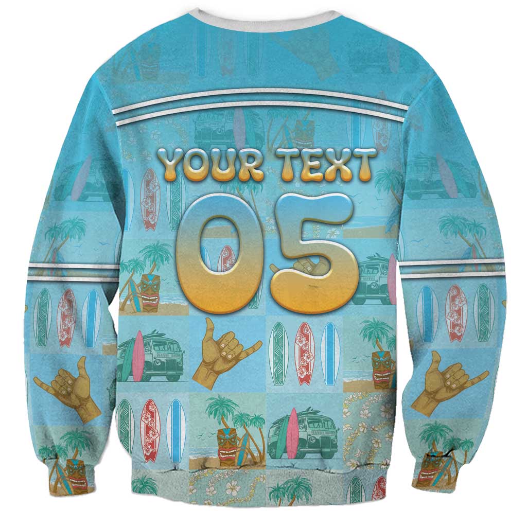 Custom Hawaii Surfing Sweatshirt He'e Nalu DT05 - Polynesian Pride