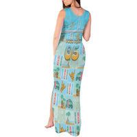 Custom Hawaii Surfing Tank Maxi Dress He'e Nalu DT05 - Polynesian Pride