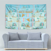 Hawaii Surfing Tapestry He'e Nalu DT05 - Polynesian Pride