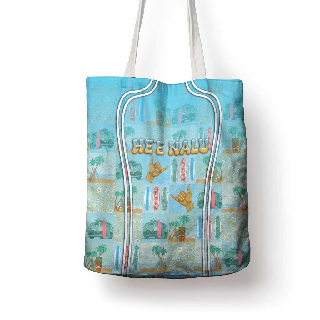 Hawaii Surfing Tote Bag He'e Nalu DT05 - Polynesian Pride