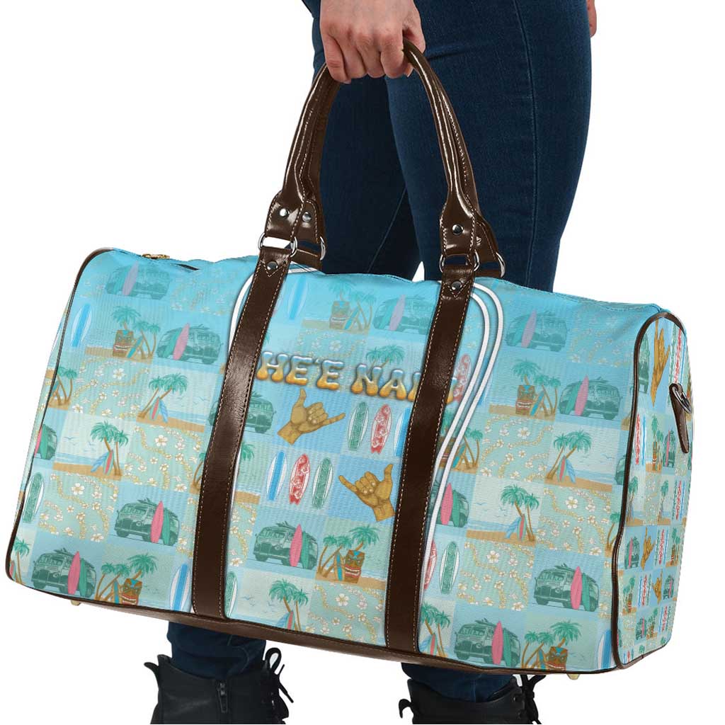 Hawaii Surfing Travel Bag He'e Nalu