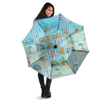 Hawaii Surfing Umbrella He'e Nalu DT05 - Polynesian Pride