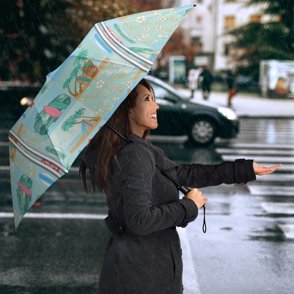 Hawaii Surfing Umbrella He'e Nalu DT05 - Polynesian Pride